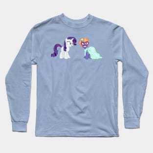 Rarity puts Frazzle Rock in a dress 2 Long Sleeve T-Shirt